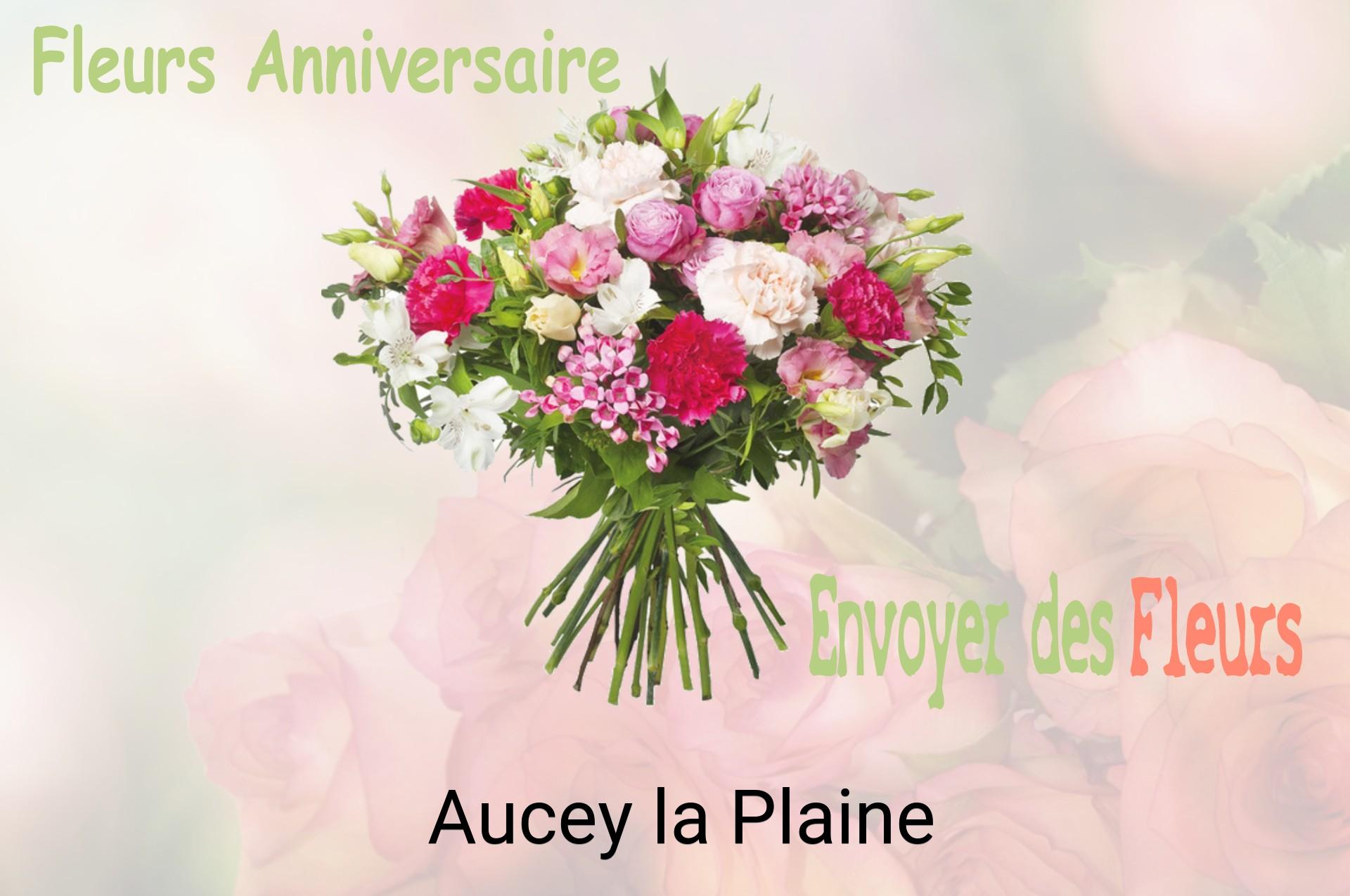 Bouquet de fleurs d’anniversaire livré à Aucey-la-Plaine