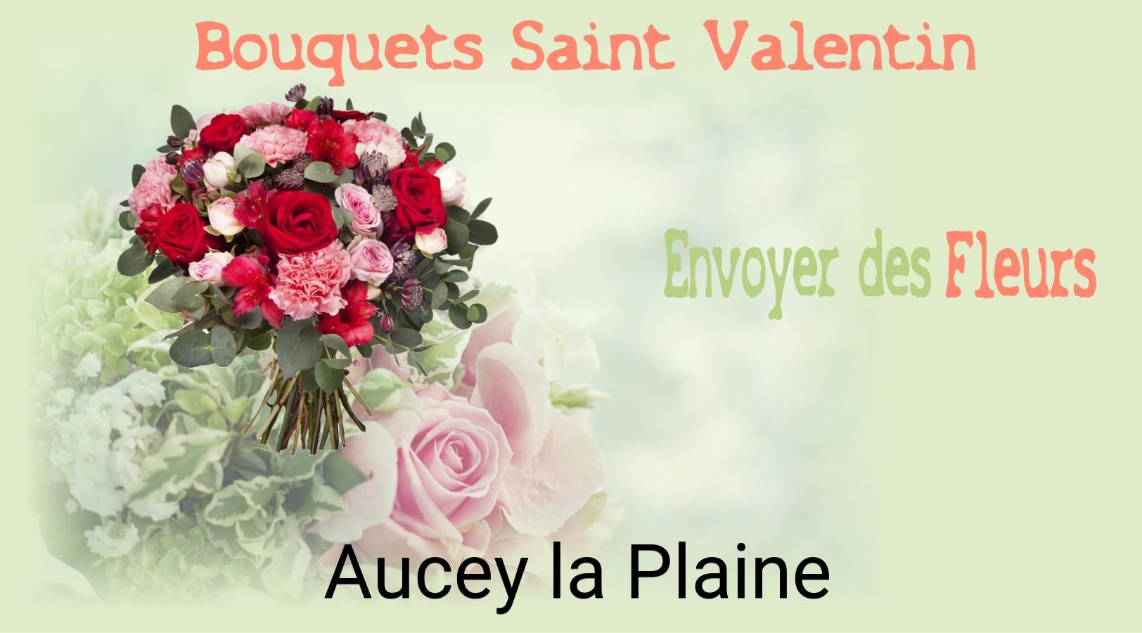 Roses de Saint-Valentin livrées à Aucey-la-Plaine